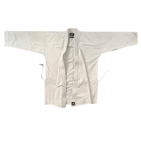 ADIDAS  Karate Elite SEK jacket jiu jitsu SHORI white Kumite Fighter Master Gi - Picture 5 of 14